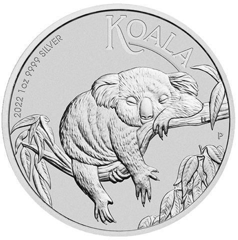 1 Dollar Australien Koala 2022 1oz Silber St