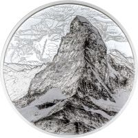 5 CHF Schweiz Matterhorn 2025 Silber PP 5 CHF Schweiz Matterhorn 2025 Silber PP