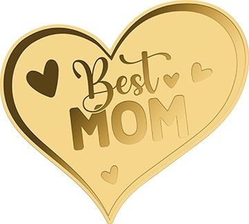 3.000 Francs Tschad Best Mom Shape Gold