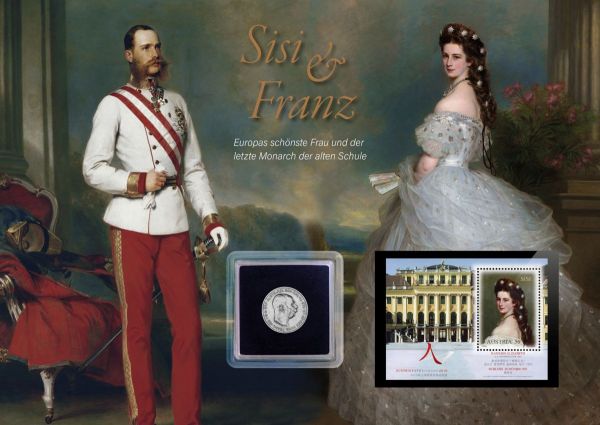 1 Krone Österreich 125. Todestag von Sisi Kollektion 2022 Silber