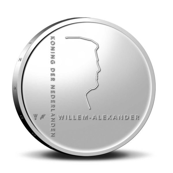 5 Euro Niederlande 150 J. Piet Mondriaan 2022 CN St Blister