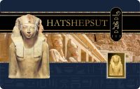 3.000 Francs Tschad Hatshepsut Coincard Gold 3.000 Francs Tschad Hatshepsut Coincard Gold