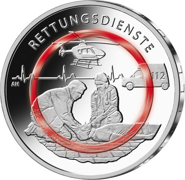 10 Euro Deutschland Rettungsdienste 2026 CN St