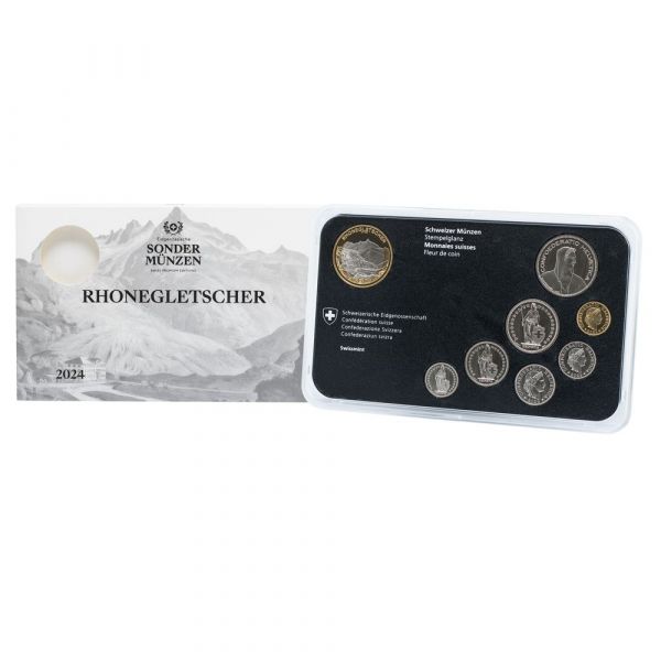 18,85 CHF Schweiz Rhonegletscher 2024 CuNi St