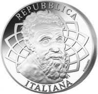 5 Euro Italien 550. Geburtstag Michelangelo 2025 Silber PP 5 Euro Italien 550. Geburtstag Michelangelo 2025 Silber PP