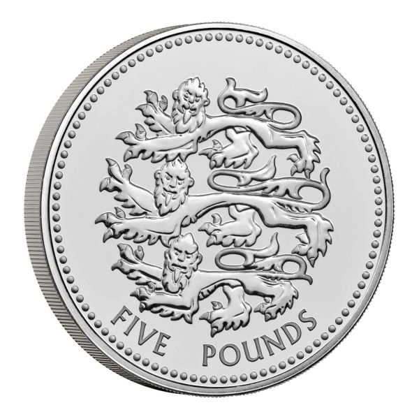 5 Pfund GB Three Lions - Stolz Englands 2023 CN St