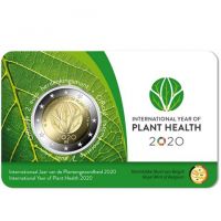 2 Euro Belgien Internat. Jahr der Pflanzengesundheit 2020 CN St -Blister- 2 Euro Belgien Internat. Jahr der Pflanzengesundheit 2020 CN St -Blister-