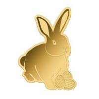 3.000 Francs Tschad Osterhase Shape Gold 3.000 Francs Tschad Osterhase Shape Gold