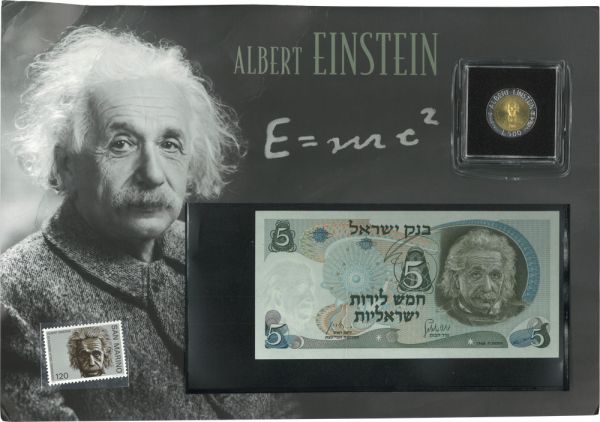 Albert Einstein Kollektion im Folder