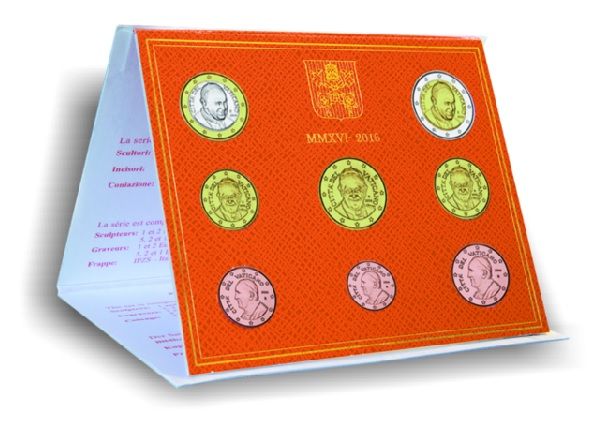 3,88 € Vatikan Jahressatz 2016 CN St