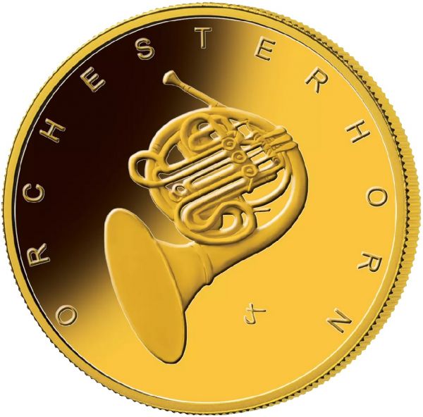 50 Euro DE Orchesterhorn 2020 Gold St 1/4oz -D-