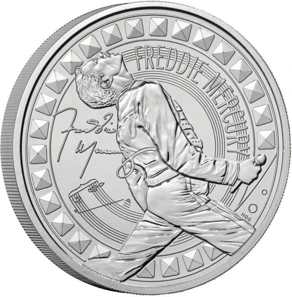 5 Pfund GB Freddy Mercury - Musiklegenden 2025 CN St