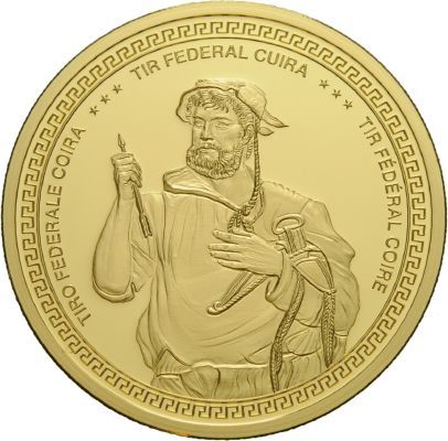 500 CHF Schützentaler Chur 2026 Gold PP
