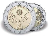 2 € Portugal "40. Jahrestag der Nelkenrevolution" 2014 vz Cn 2 € Portugal "40. Jahrestag der Nelkenrevolution" 2014 vz Cn