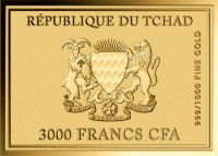 Vorschau: 3.000 Francs Tschad Paul Gauguin II Mittagsruhe Coincard Gold Vorschau: 3.000 Francs Tschad Paul Gauguin II Mittagsruhe Coincard Gold