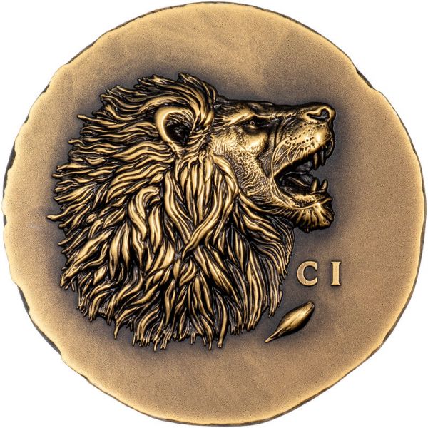 250 Dollars Cook Islands Leon - Löwe 2025 Gold AF