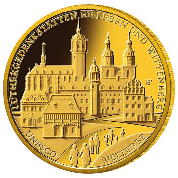 100 € DE "Luthergedenkstätten" 2017 Au St 1/2oz