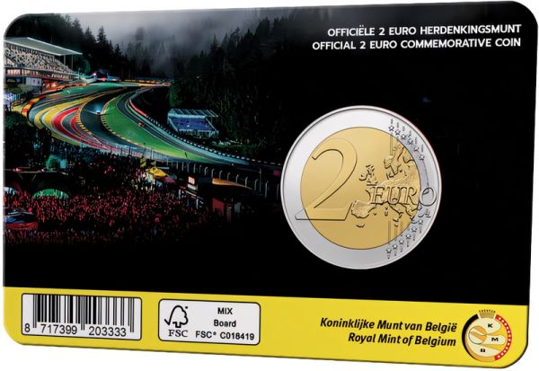 2 Euro Belgien Rennstrecke Spa-Francorchamps 2025 CN st