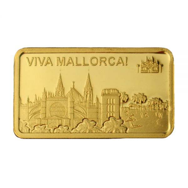 Viva Mallorca Goldbarren 1/2 g PL