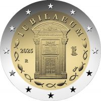 2 Euro Italien Jubiläum 2025 CuNi bfr 2 Euro Italien Jubiläum 2025 CuNi bfr