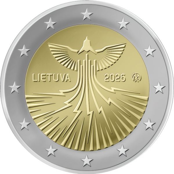 2 Euro Litauen Unabhängigkeit i. d. Energieversorgung 2026 CN bfr