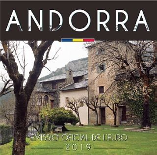 3,88 Euro Andorra Kursmünzensatz 2019 CN ST