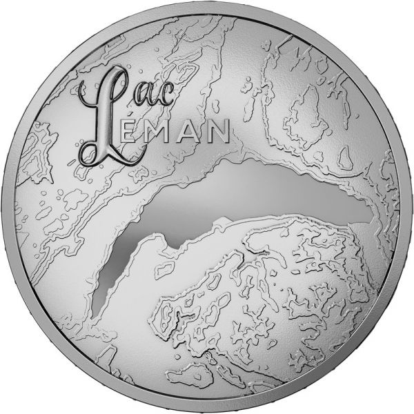 20 CHF Schweiz Genfersee 2026 Silber PP