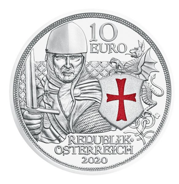 10 Euro Österreich Tapferkeit 2020 Silber PP