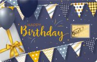3.000 Francs Tschad Happy Birthday Coincard Gold 3.000 Francs Tschad Happy Birthday Coincard Gold