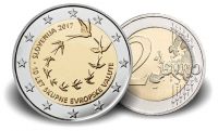 2 € Slowenien "10 Jahre Euroeinführung" 2017 CN vz 2 € Slowenien "10 Jahre Euroeinführung" 2017 CN vz