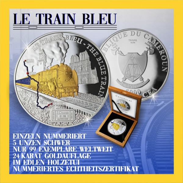 Train-bleu