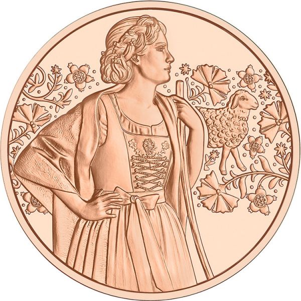 10 Euro Österreich Aufjuchazn - Loden 2026 Kupfer vz