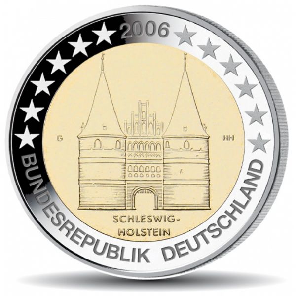 2 Euro Deutschland Schleswig-Holstein 2006 CN vz