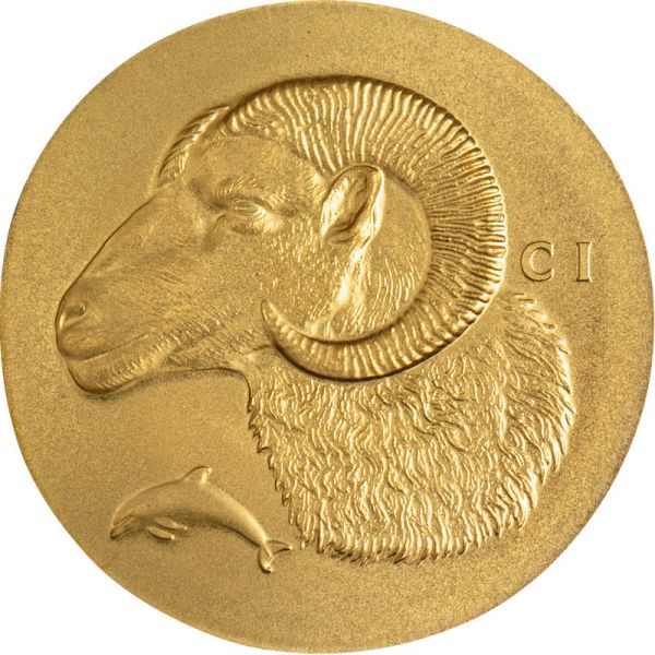 5 Dollars Cook Islands Krios 2026 Gold SF