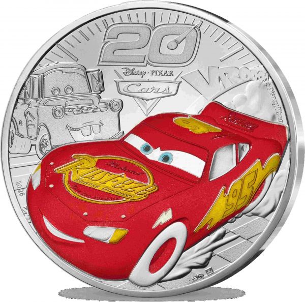 10 Euro Frankreich Cars 2026 Blister Silber St