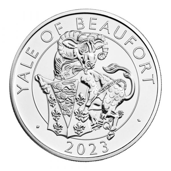 5 Pfund GB Tudor Beasts - Yale of Beaufort 2023 CN St