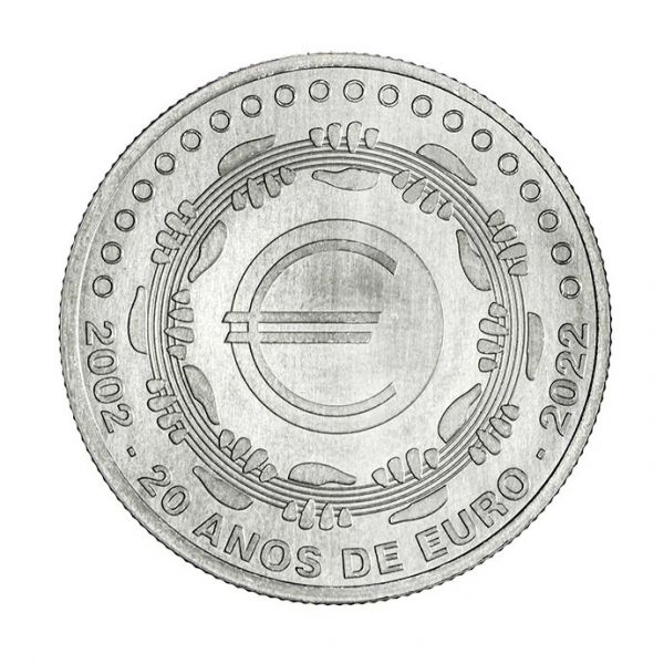 5 Euro Portugal 20 Jahre Eurowährung 2022 CN vz