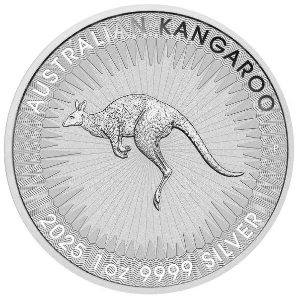 1 Dollar Australien Känguru 2025 Silber1oz St BU