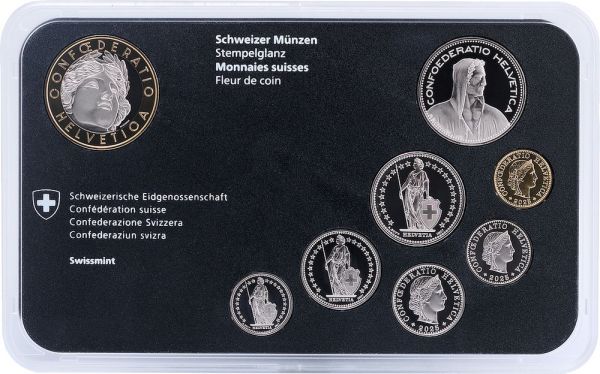 18,85 CHF Schweiz Münzsatz 2025 CuNi St