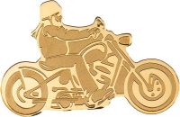 1 Dollar Palau Biker - Golden Highlights Shape Gold SF 1 Dollar Palau Biker - Golden Highlights Shape Gold SF