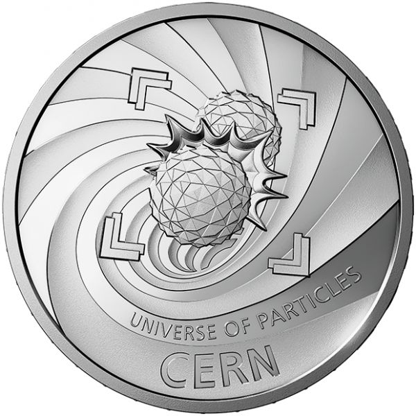 20 CHF Schweiz CERN 2025 Silber PP