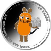 20 Euro DE 50 Jahre Sendung mit der Maus 2021 Silber PP -A- 20 Euro DE 50 Jahre Sendung mit der Maus 2021 Silber PP -A-