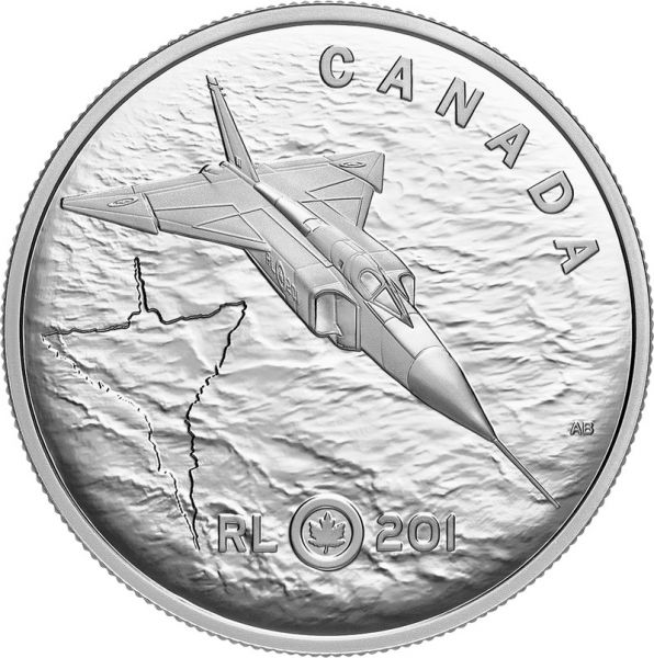 20 Dollar Kanada Avro Arrow 2025 Silber PP
