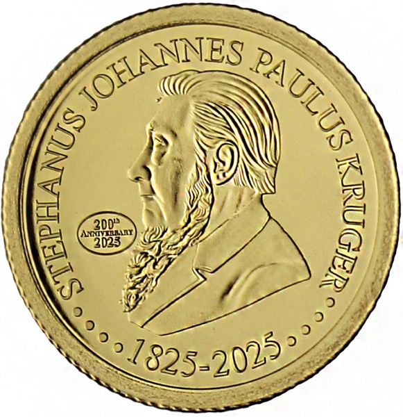 25 Dollars LBR 200.Anniversary Paul Kruger 2025 Gold PP