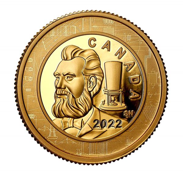 100 Dollar Kanada Alexander Graham Bell 2022 Gold PP