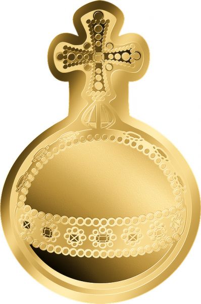 3.000 Francs TD King Charles III Krönung Union Jack CC Au