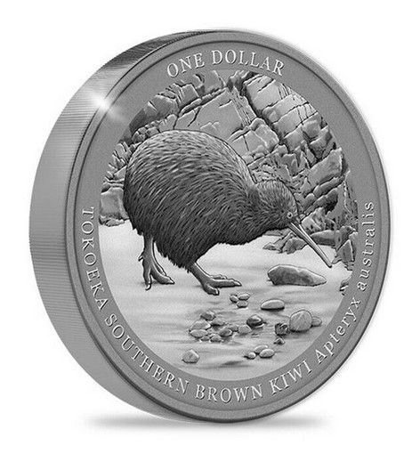 1 Dollar Neuseeland Kiwi 2023 Silber St Blister