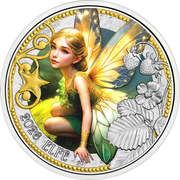 3 Euro Österreich Fabelwesen - Die Elfe 2026 vz