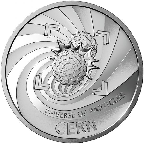 20 CHF Schweiz CERN 2025 Silber St