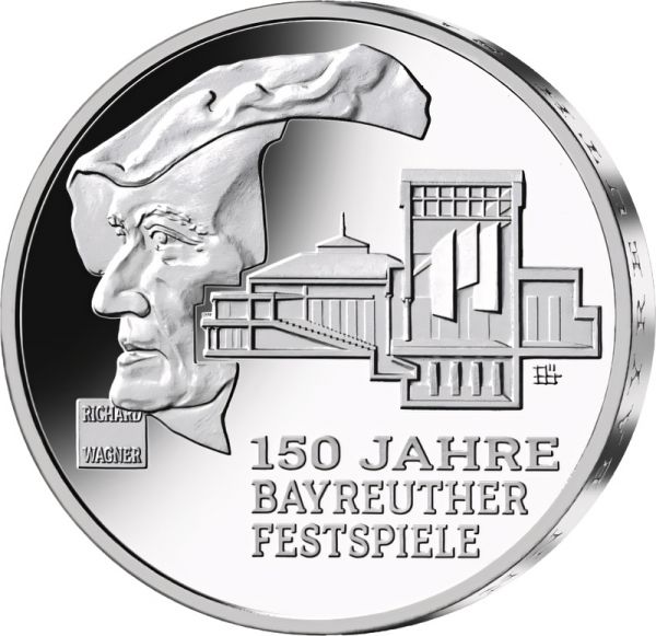 35 Euro DE 150 J. Richard Wagner Festspiele Bayreuth 2026 Ag PP -D-